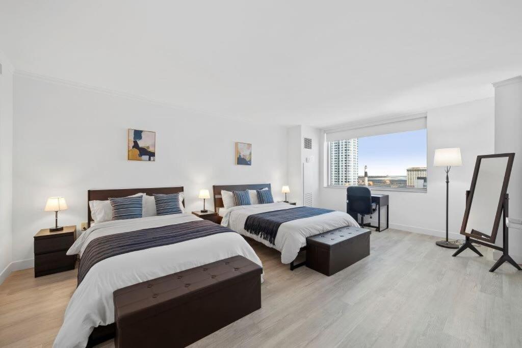 Huge Beachfront Condo Cozysuites At Showboat Atlantic City Esterno foto